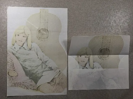 Conjunto de papel de carta antigo - 960