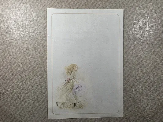 Papel de carta antigo - Coleção Julia - 30