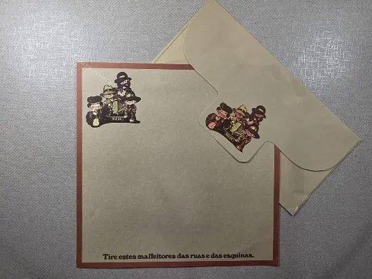 Papel de carta antigo - Coleção Os Intocáveis - 11