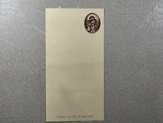 Papel de carta antigo - Coleção Os Intocáveis - 16