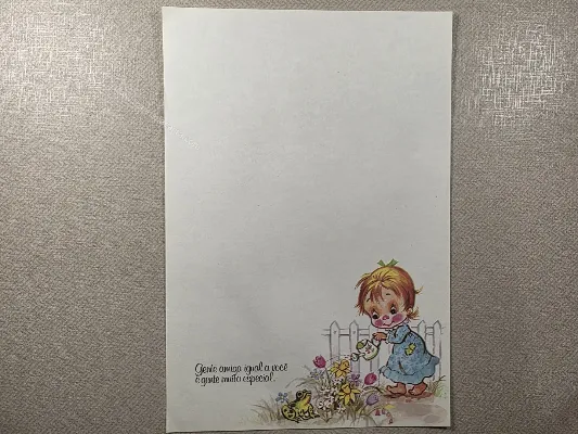 Papel de carta - Coleção C.M.PAULA - 37