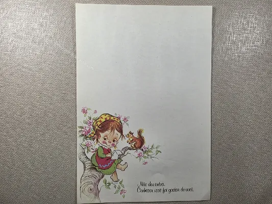 Papel de carta - Coleção C.M.PAULA - 40