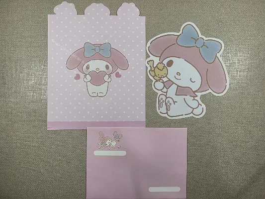 Conjunto de papel de carta da My Melody - 442