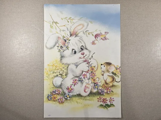 Papel de carta grande 801