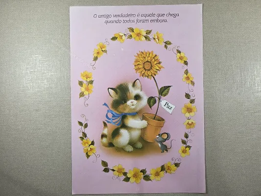 Papel de carta grande 809