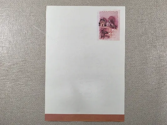 Papel de carta Paisagens - 457