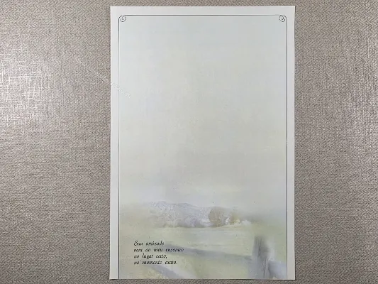 Papel de carta Paisagens - 459