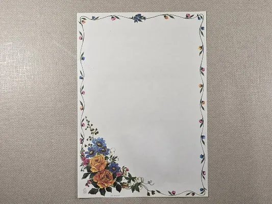 Papel de carta Paisagens - 468