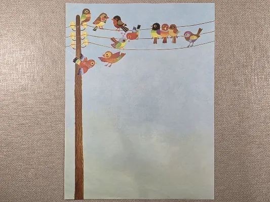Papel de carta Paisagens - 469