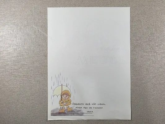 Papel de carta antigo - Coleção Bia - 39