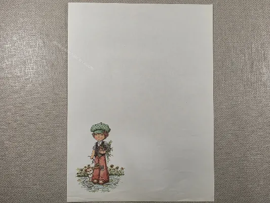 Papel de carta Menininhas - 2432
