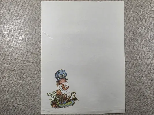 Papel de carta Menininhas - 2434