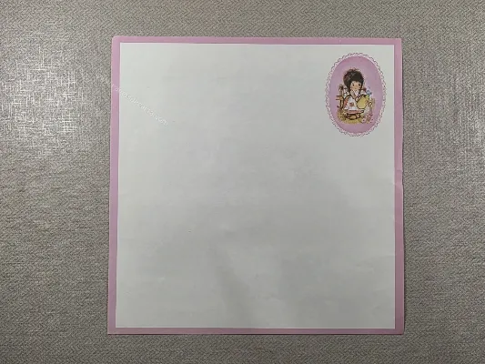 Papel de carta Menininhas - 2435
