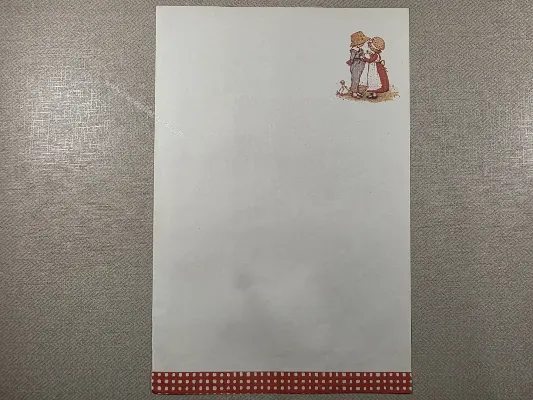Papel de carta Menininhas - 2438