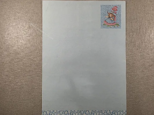 Papel de carta Menininhas - 2439