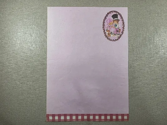 Papel de carta Menininhas - 2441