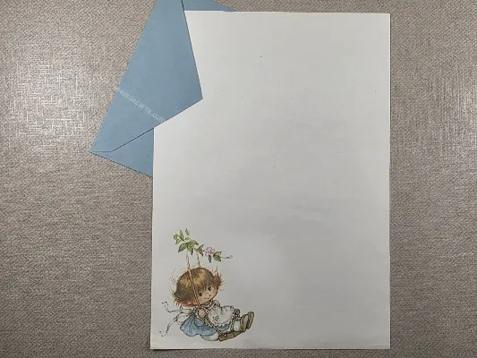 Papel de carta Menininhas - 2443
