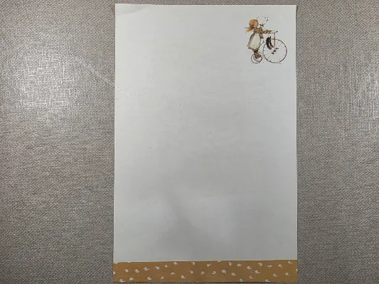 Papel de carta Menininhas - 2445