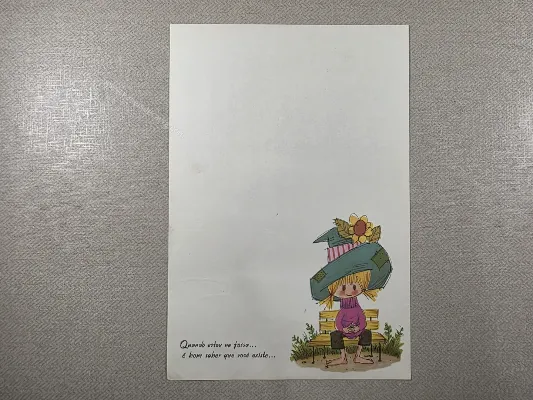 Papel de carta Menininhas - 2446