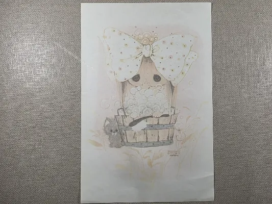 Papel de carta Menininhas - 2448
