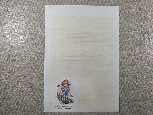 Papel de carta Menininhas - 2450