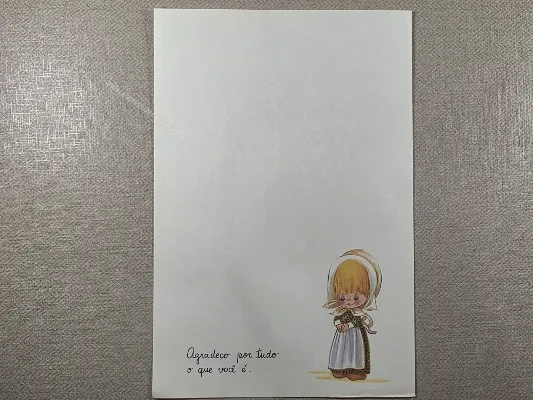Papel de carta Menininhas - 2464