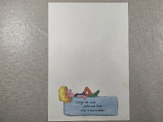 Papel de carta Menininhas - 2481
