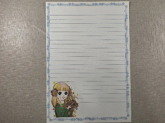 Papel de carta Menininhas - 2488