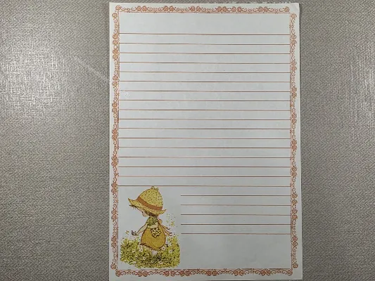 Papel de carta Menininhas - 2492