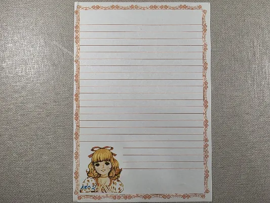 Papel de carta Menininhas - 2493