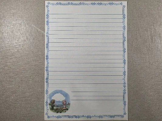Papel de carta Menininhas - 2494