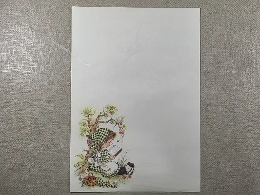 Papel de carta Menininhas - 2508