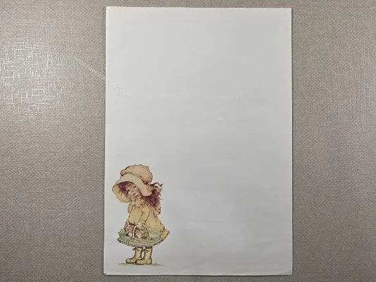 Papel de carta Menininhas - 2510