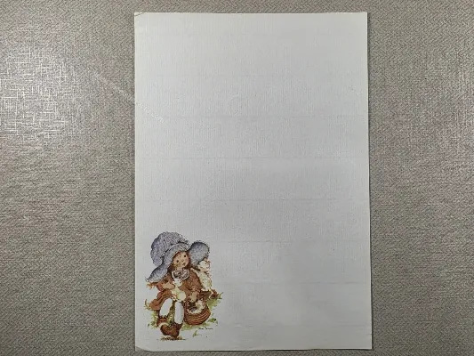Papel de carta Menininhas - 2513
