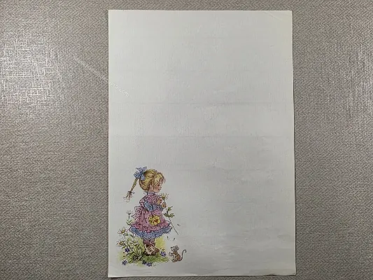 Papel de carta Menininhas - 2518