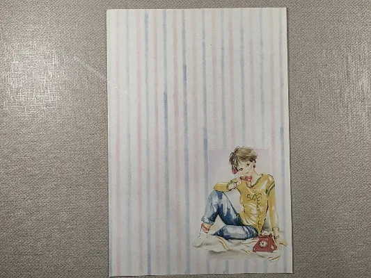 Papel de carta Menininhas - 2525
