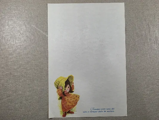 Papel de carta Menininhas - 2533