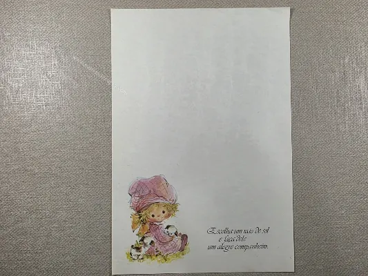 Papel de carta Menininhas - 2540