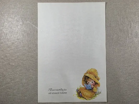Papel de carta Menininhas - 2542