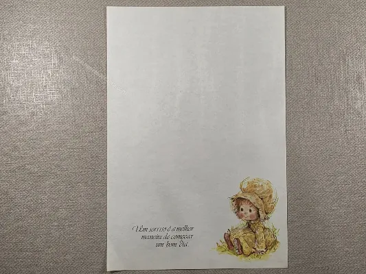 Papel de carta Menininhas - 2543
