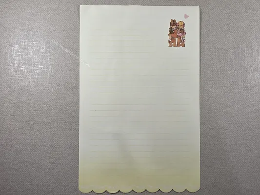 Papel de carta Menininhas - 2558