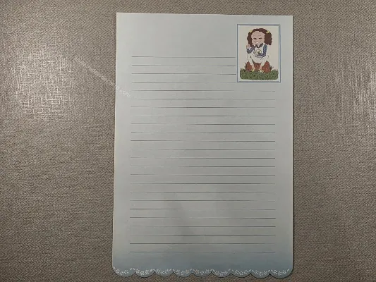 Papel de carta Menininhas - 2562