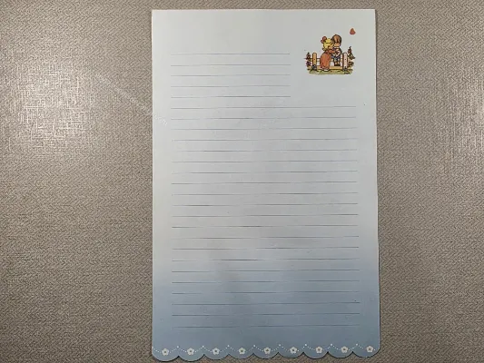 Papel de carta Menininhas - 2563