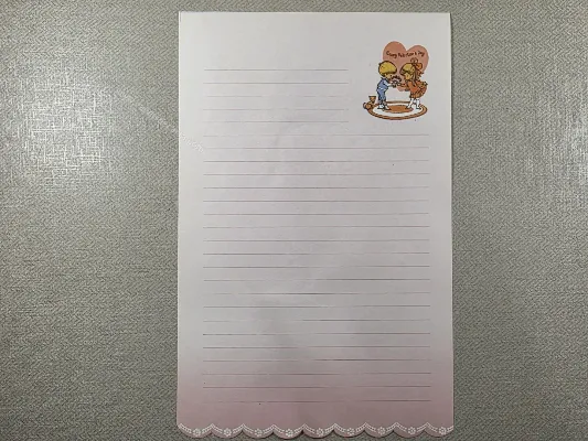 Papel de carta Menininhas - 2564