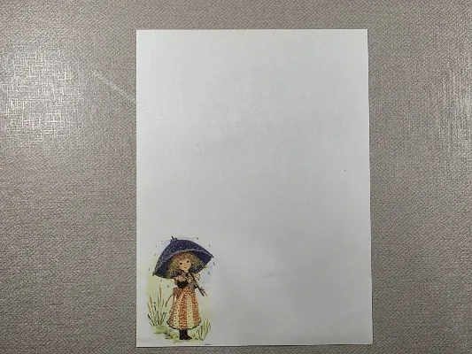 Papel de carta Menininhas - 2568