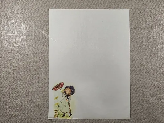 Papel de carta Menininhas - 2569
