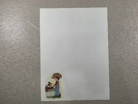 Papel de carta Menininhas - 2570