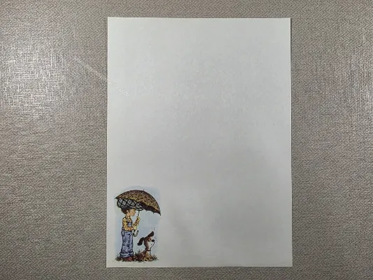 Papel de carta Menininhas - 2571