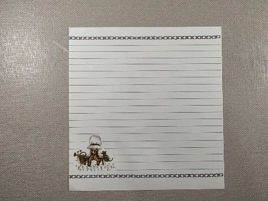 Papel de carta Menininhas - 2572