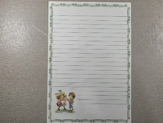 Papel de carta Menininhas - 2573